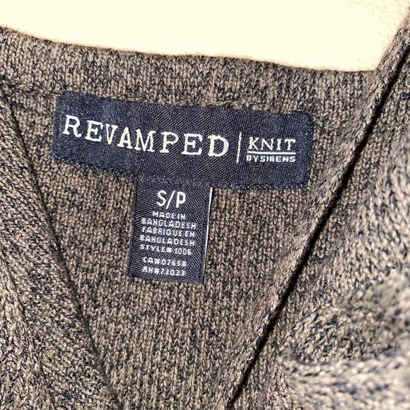 Olive Green Knit Crop Top - Picture 3 of 3